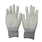 Αντιστατικά PU ντυμένα φοίνικας ESD πολυεστέρα γάντια για την ηλεκτρονική βιομηχανία