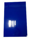 Μπλε άσπρο μίας χρήσης κολλώδες χαλί 30 στρώματα υψηλό Tackiness 18» Χ 36» αποστειρωμένων δωματίων PE